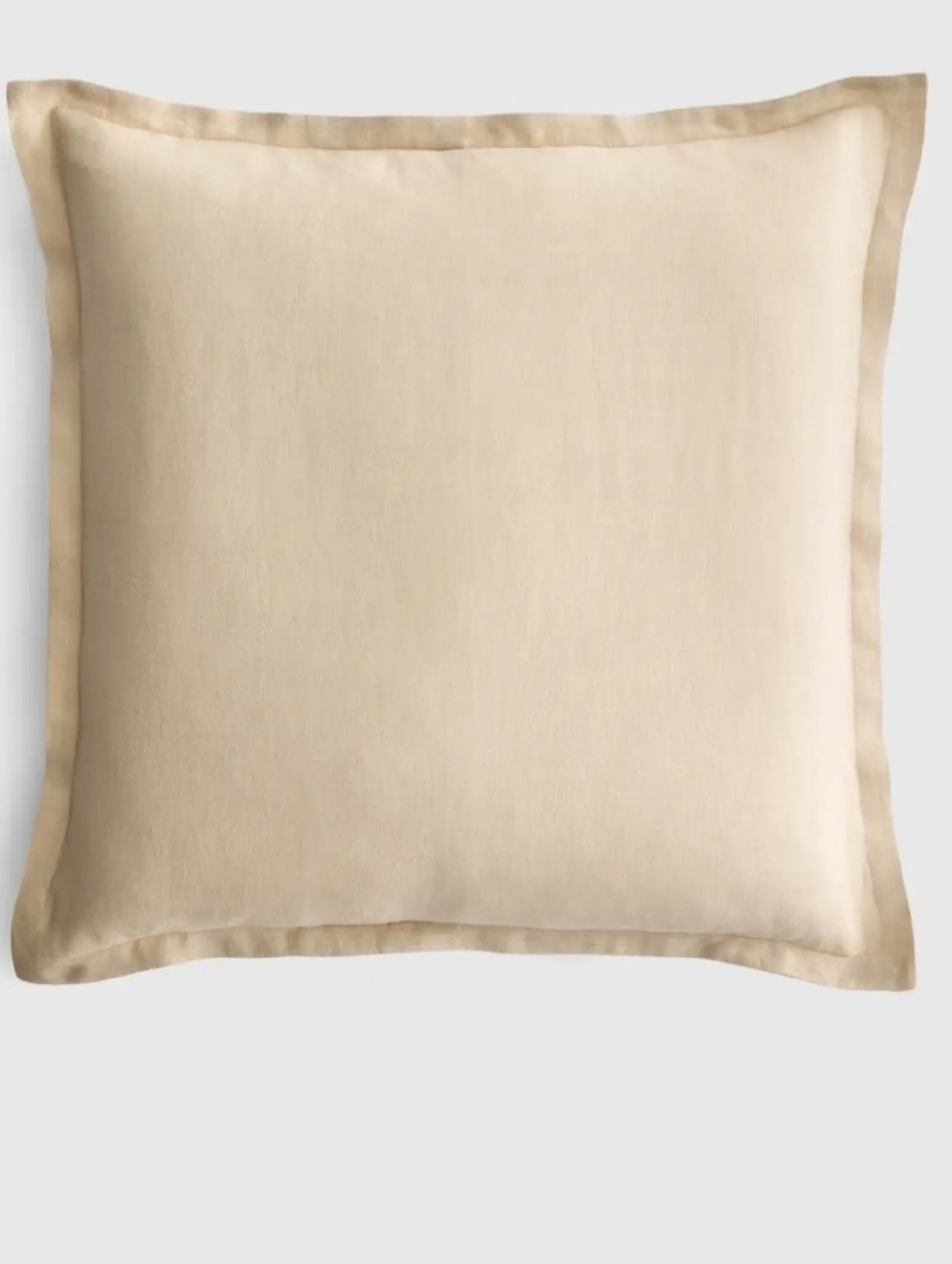 Quince European Linen Euro Sham - Oat